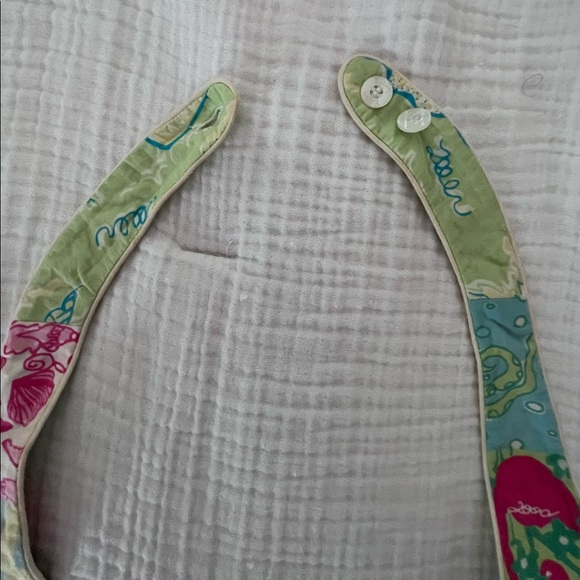 Lilly Pulitzer full length Halter hostess gown dress millennium patchwork RARE - Picture 4 of 14